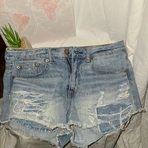 American Eagle Outfitters Hi-Rise Festival shorts